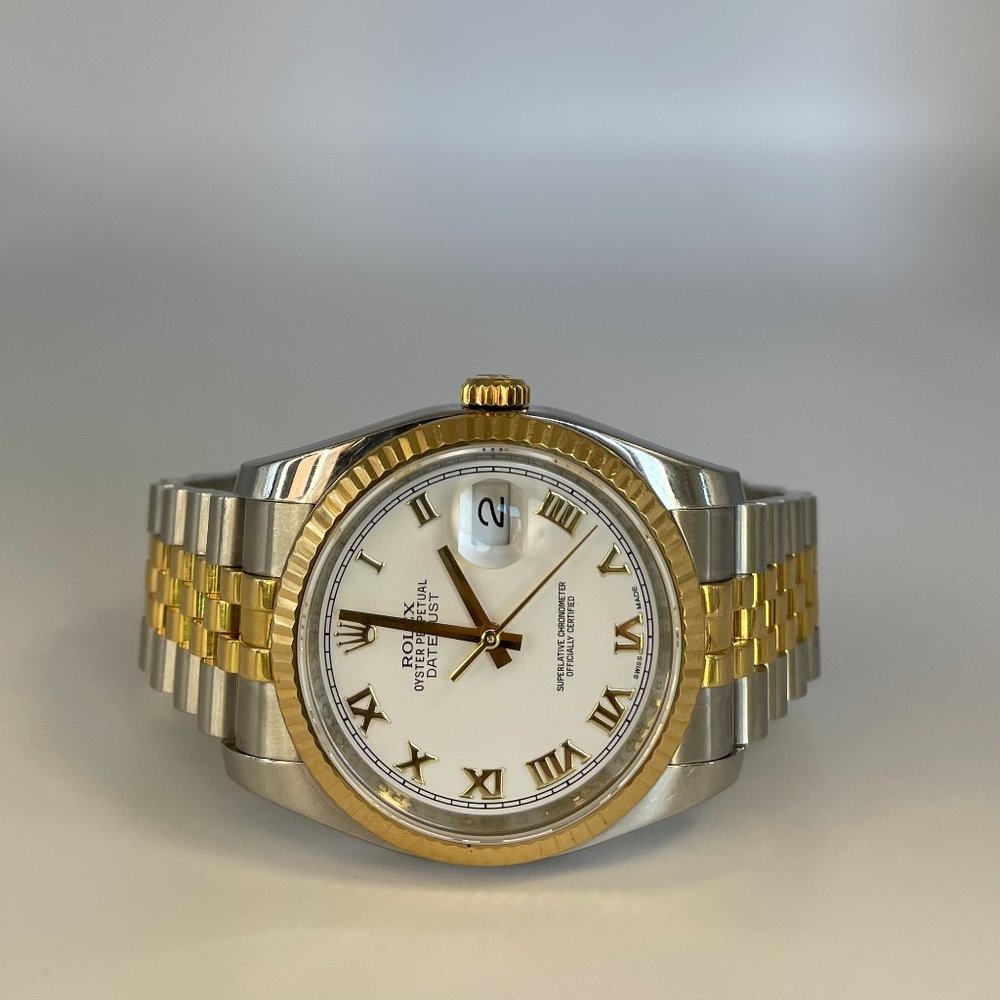 Rolex Datejust Two-Tone 18KY Gold & Stainless-Steel Jubilee Band 116233